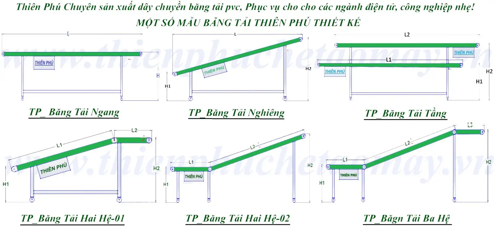 Hệ Thống Băng Tải PVC