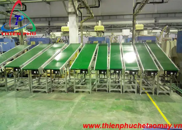Băng Tải PVC Chuyền Linh Kiện