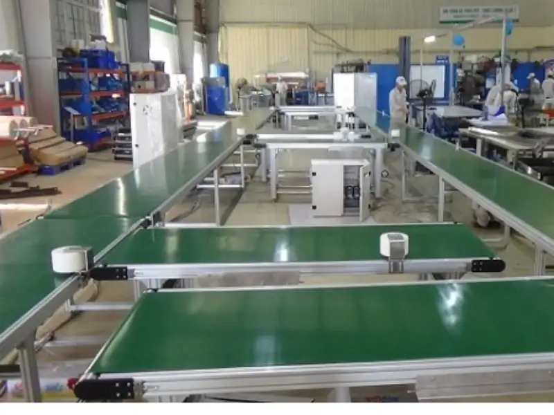 băng tải chuyển trong ngành nông nghiệp
