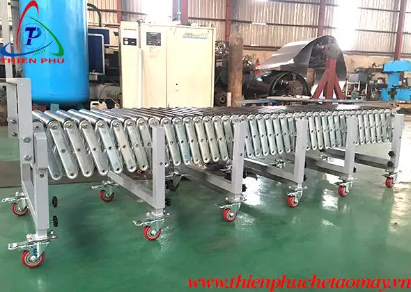 Băng Tải Con Lăn Xếp