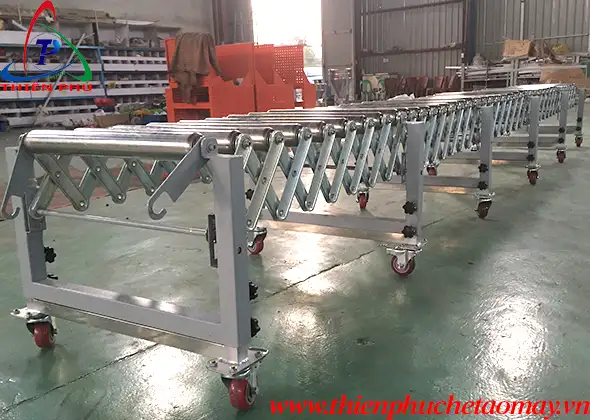 Băng Tải Con Lăn Xếp