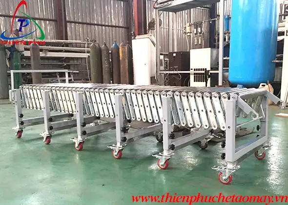 Băng Tải Con Lăn Xếp