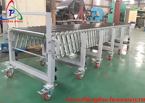 Băng Tải Con Lăn Xếp