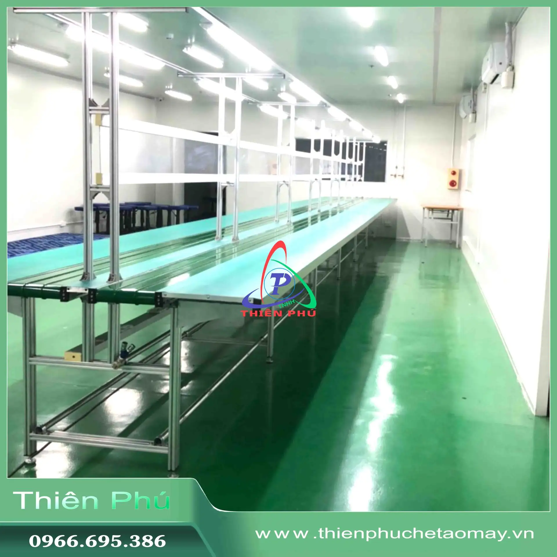 Băng Tải PVC Dây Chuyền Lắp Ráp