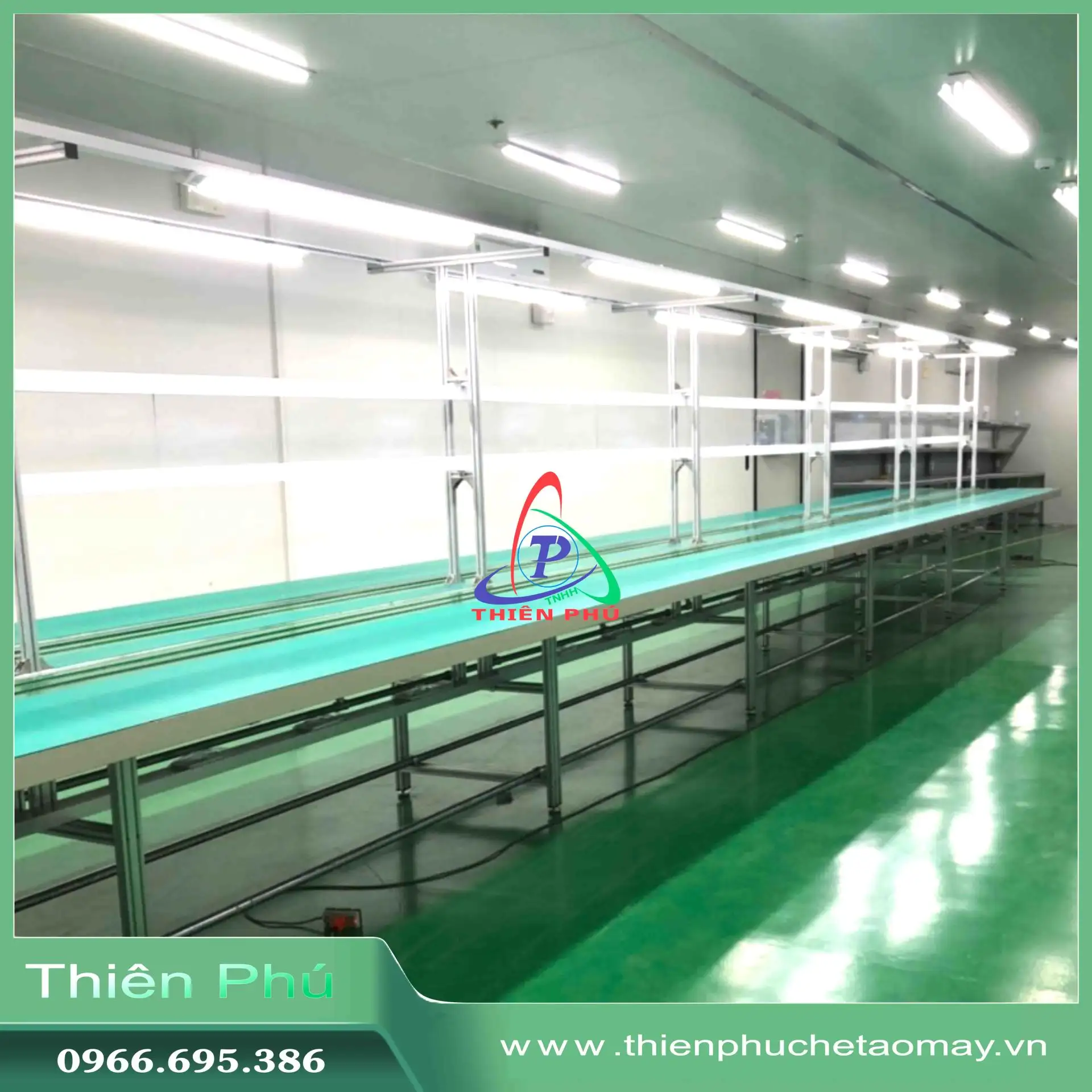 Băng Tải PVC Dây Chuyền Lắp Ráp