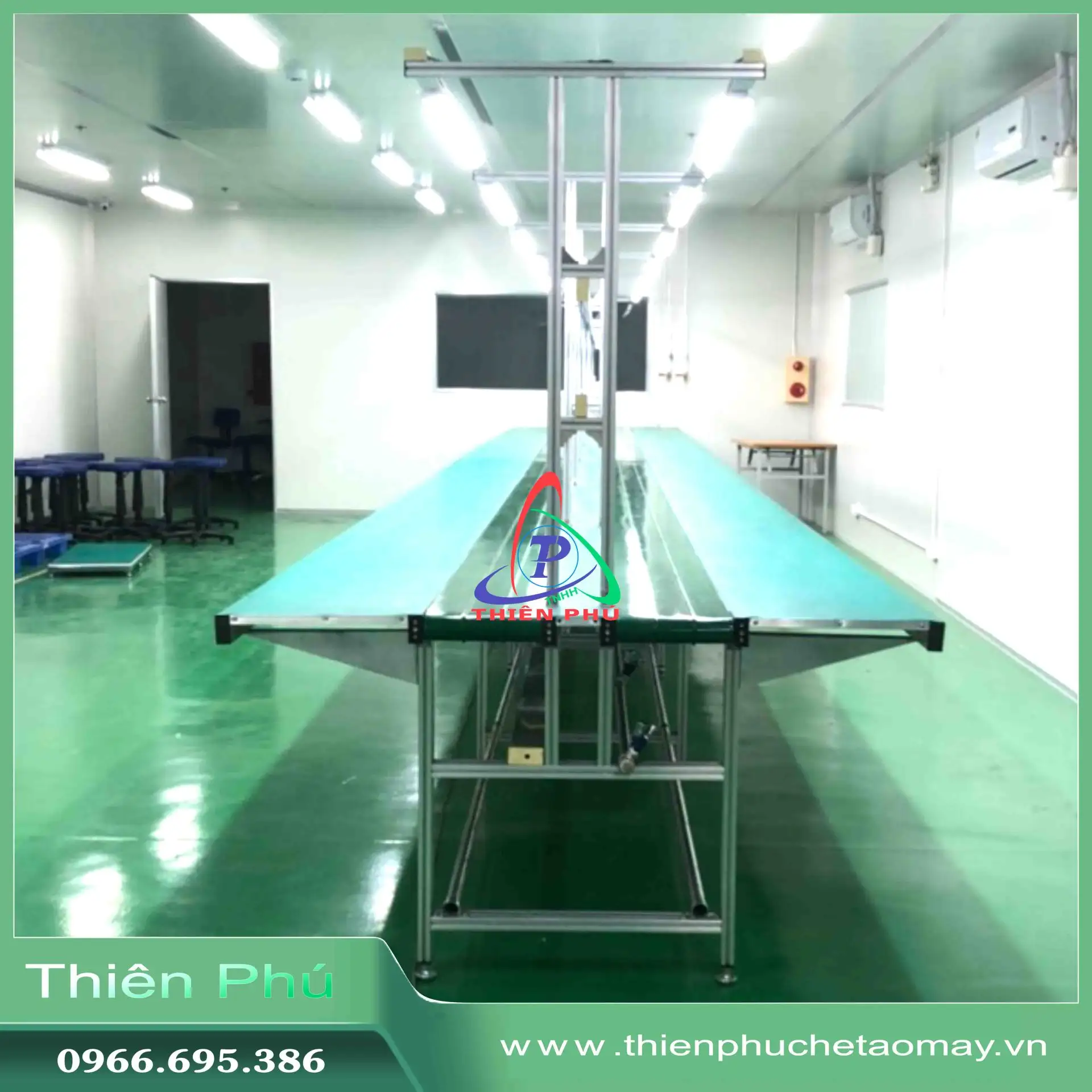 Băng Tải PVC Dây Chuyền Lắp Ráp