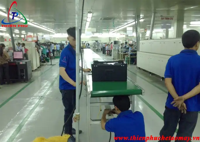 Băng tải khung nhôm định hình
