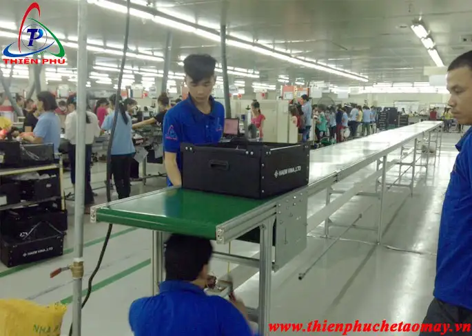 Băng tải khung nhôm định hình