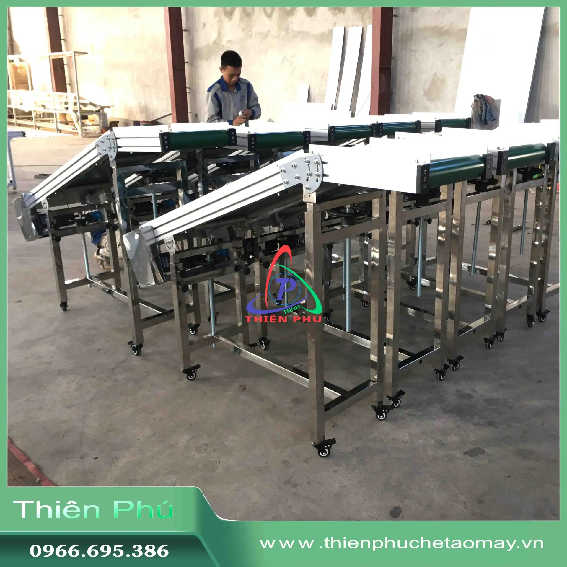 Băng Tải PVC Lắp Ráp Linh Kiện Điện Tử