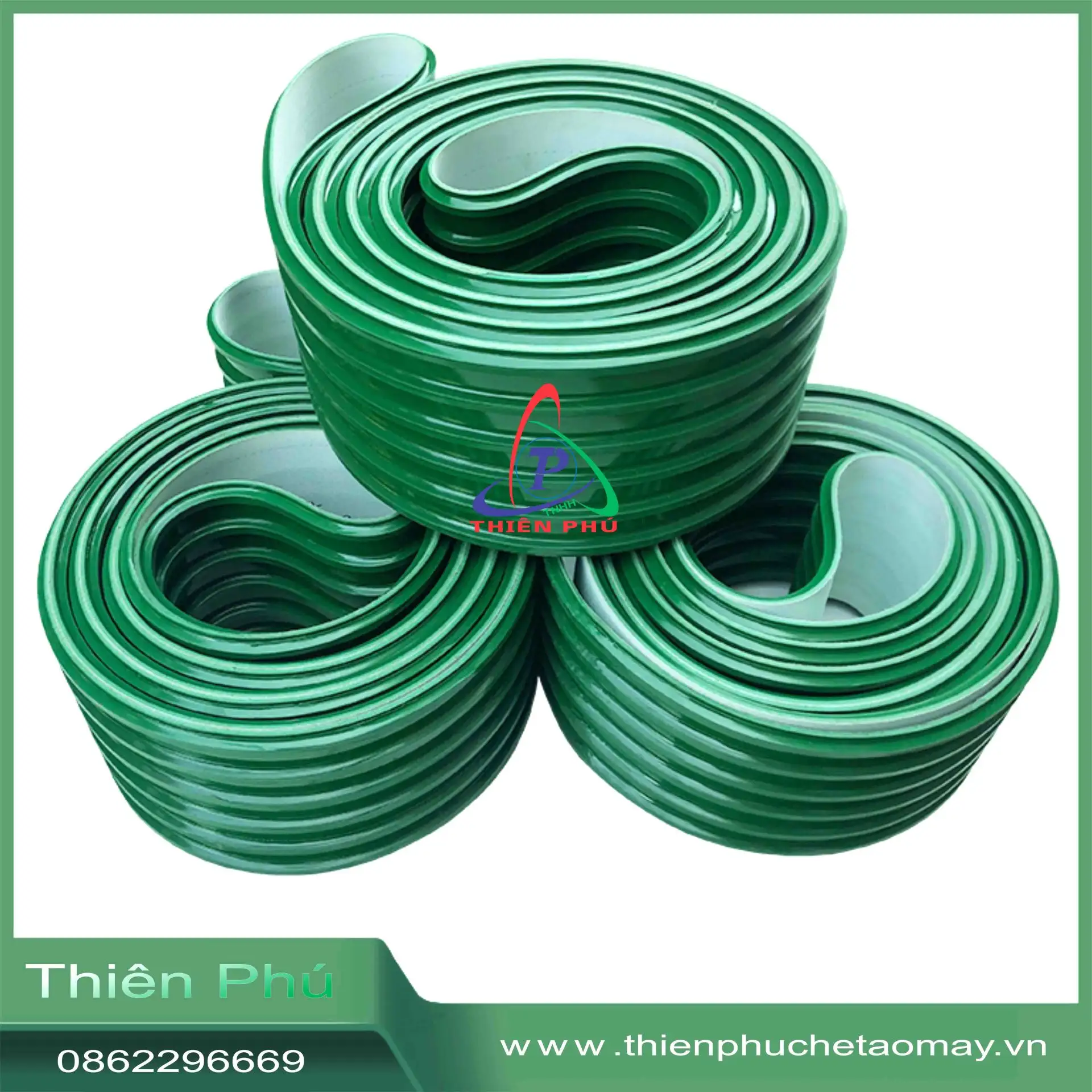 Băng tải pvc dán gân K,T,V
