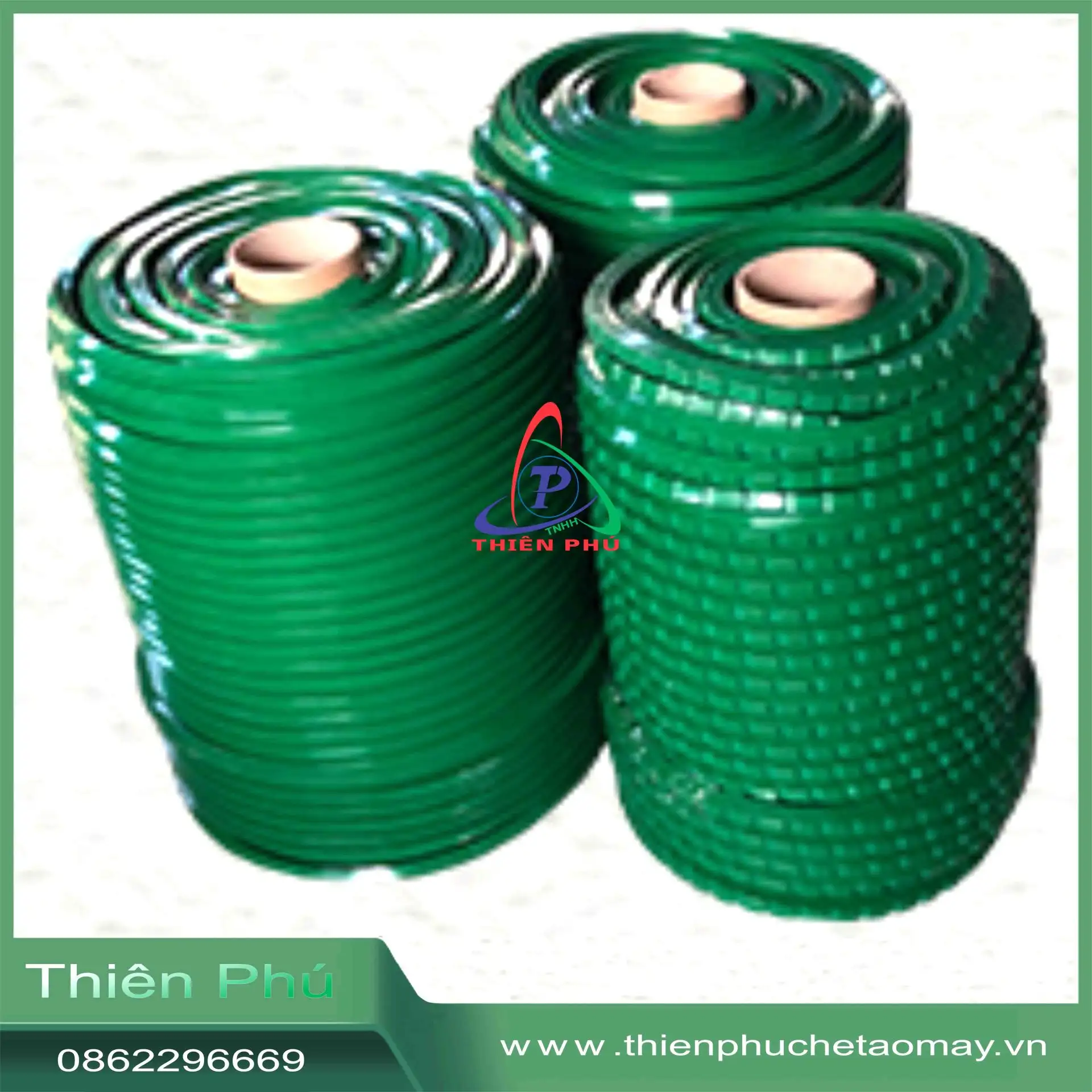 Băng tải pvc dán gân K,T,V