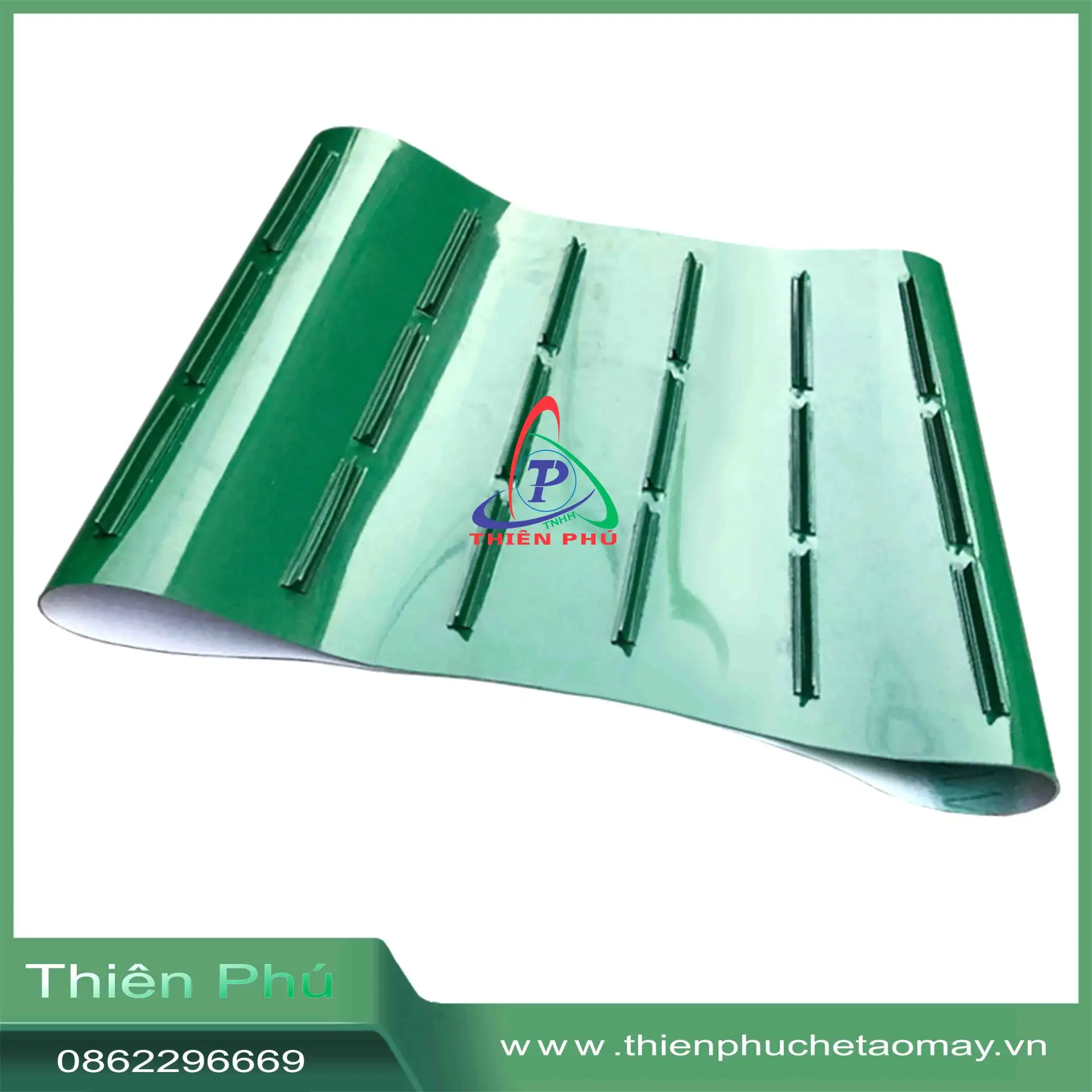 Băng tải pvc dán gân K,T,V