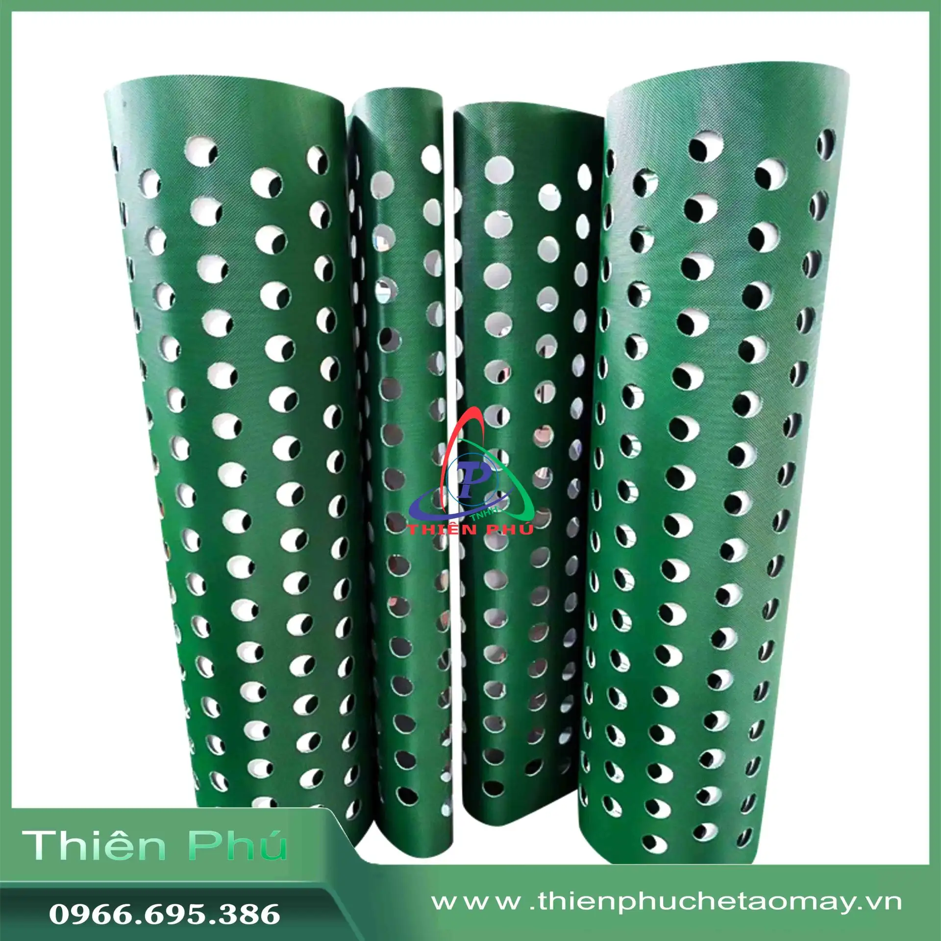Băng tải PVC Đục Lỗ