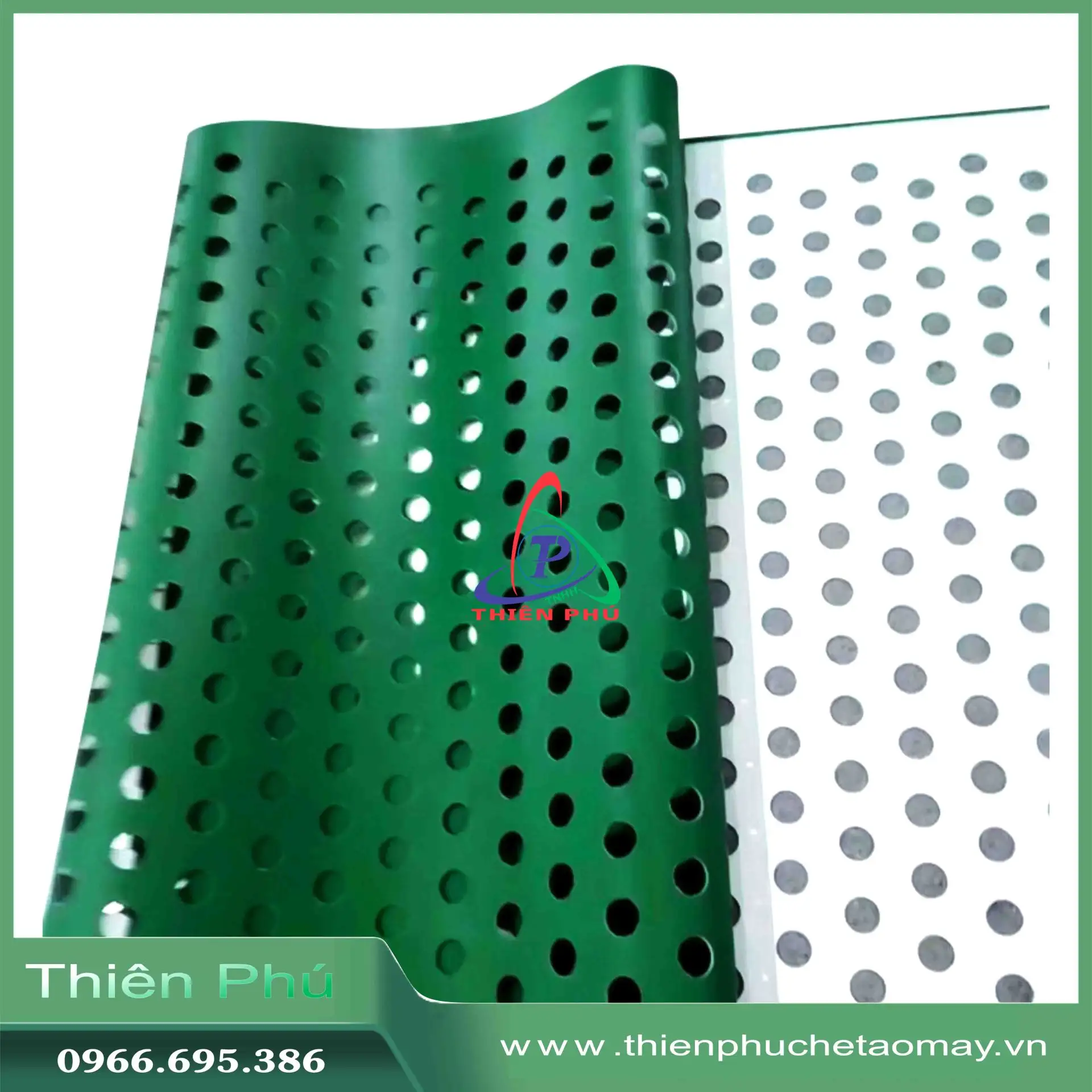 Băng tải PVC Đục Lỗ