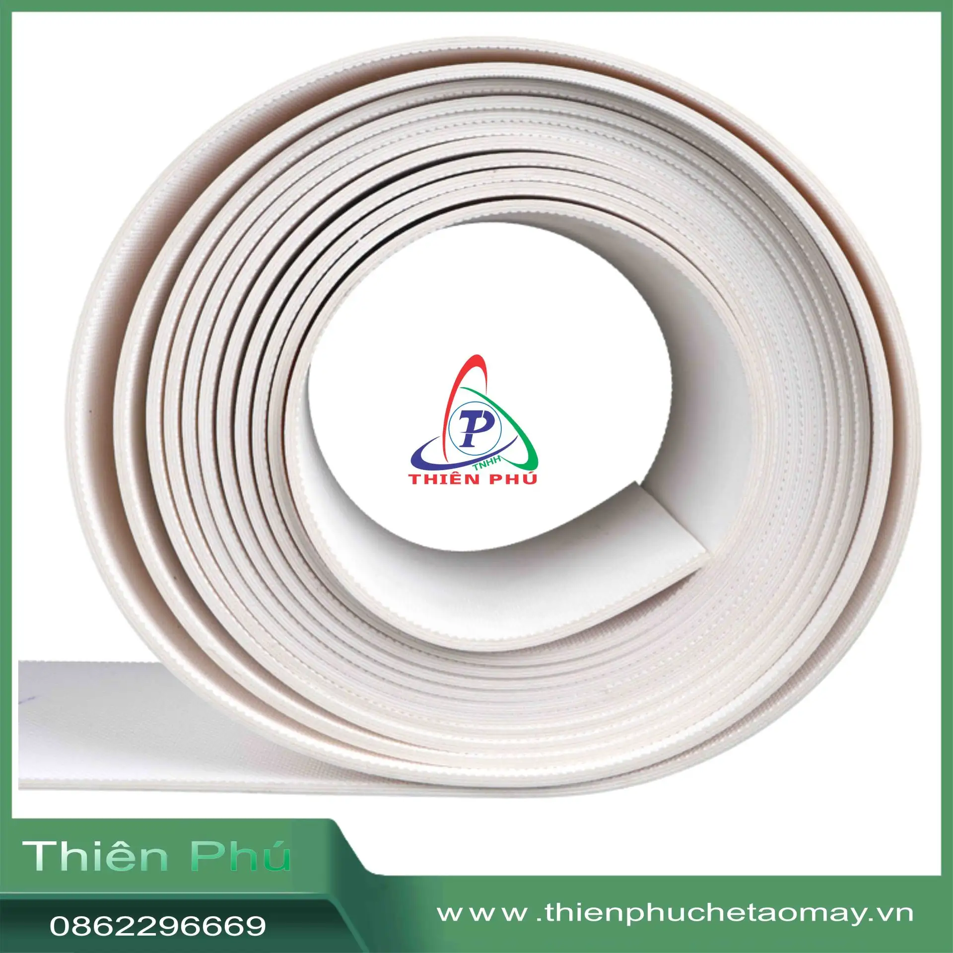 Băng Tải PVC Màu Trắng