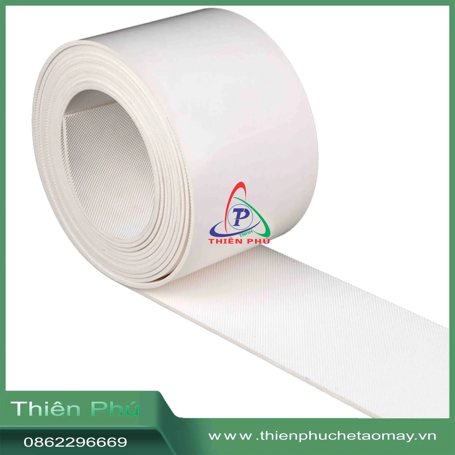 Băng Tải PVC Màu Trắng