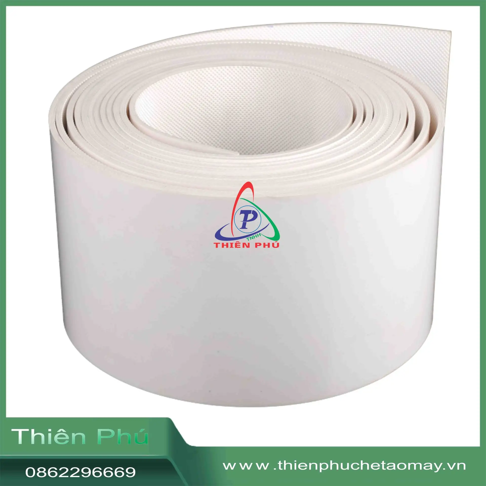 Băng Tải PVC Màu Trắng