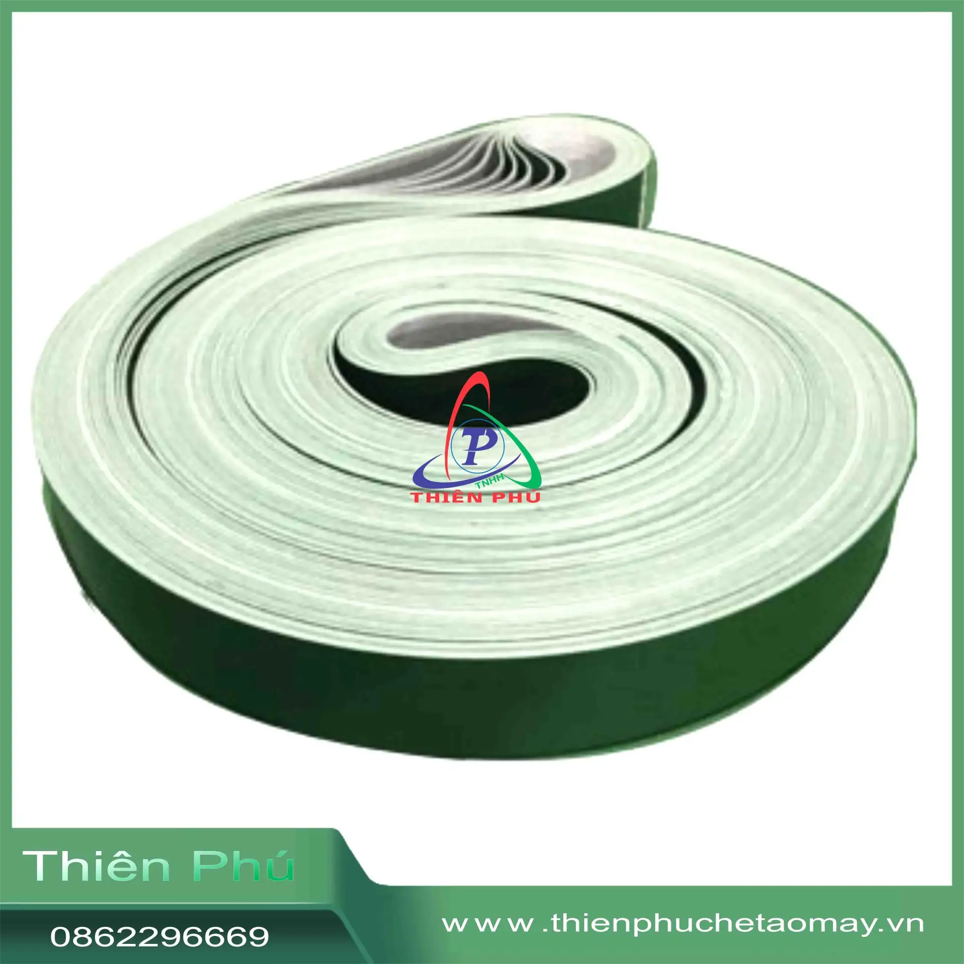 Băng Tải PVC Màu Xanh