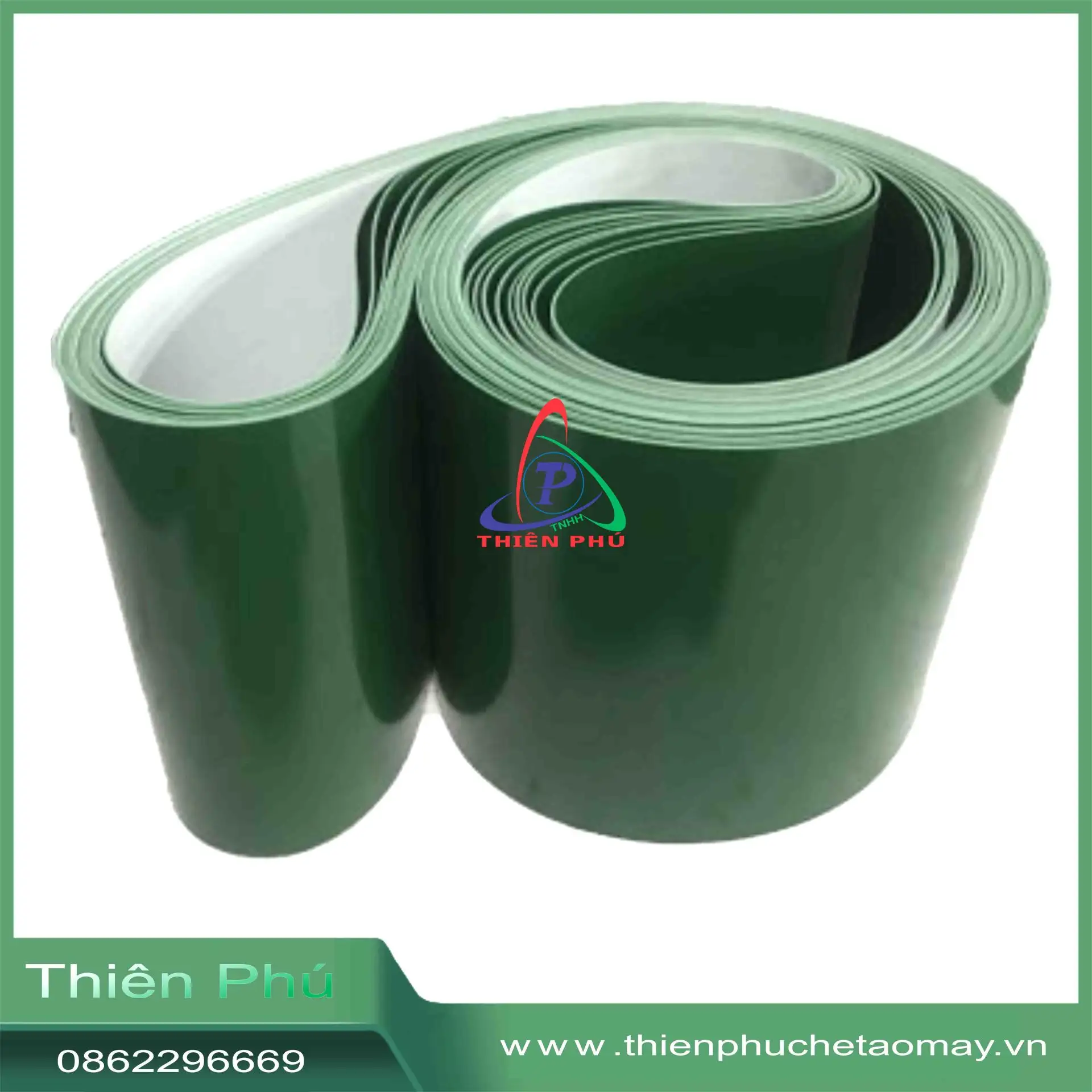 Băng Tải PVC Màu Xanh