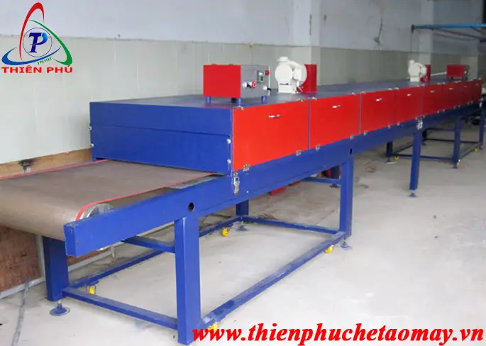 băng tải sấy hồng ngoại