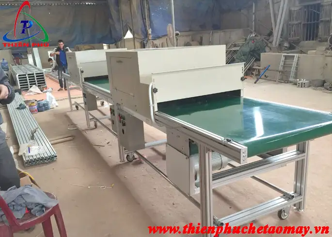 Băng tải sấy hồng ngoại Băng tải sấy hồng ngoại