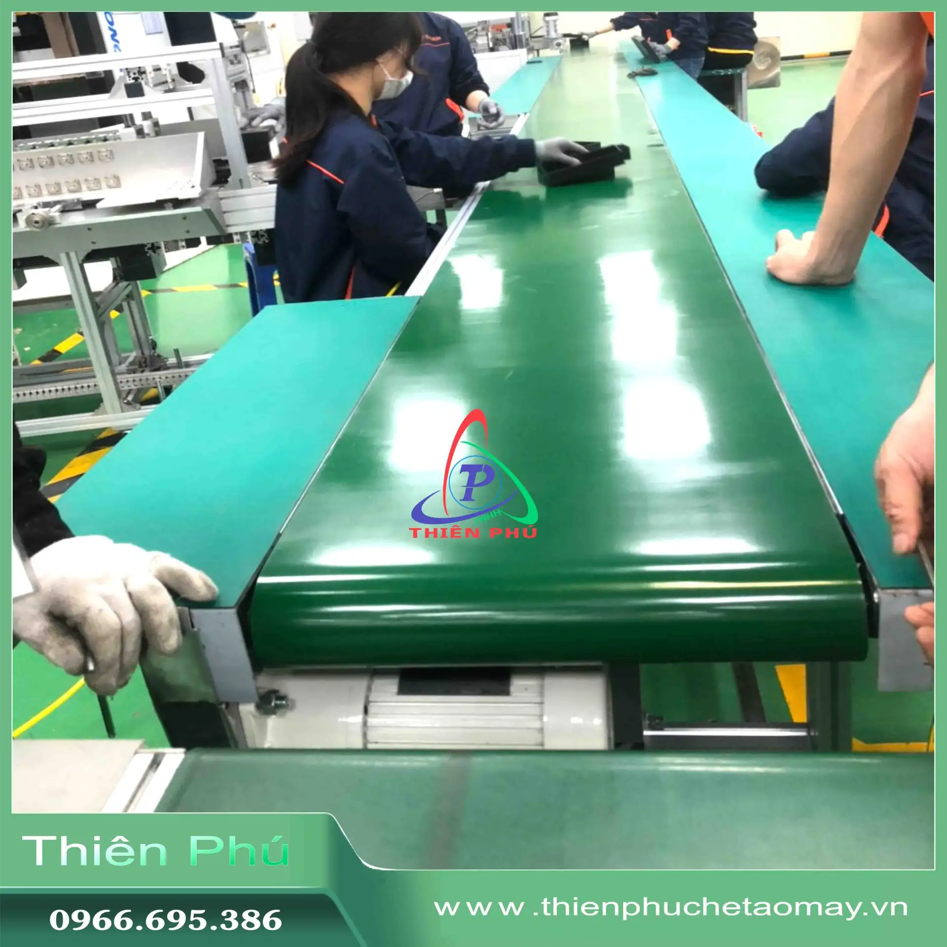 Băng Tải PVC Thu Gom Hàng