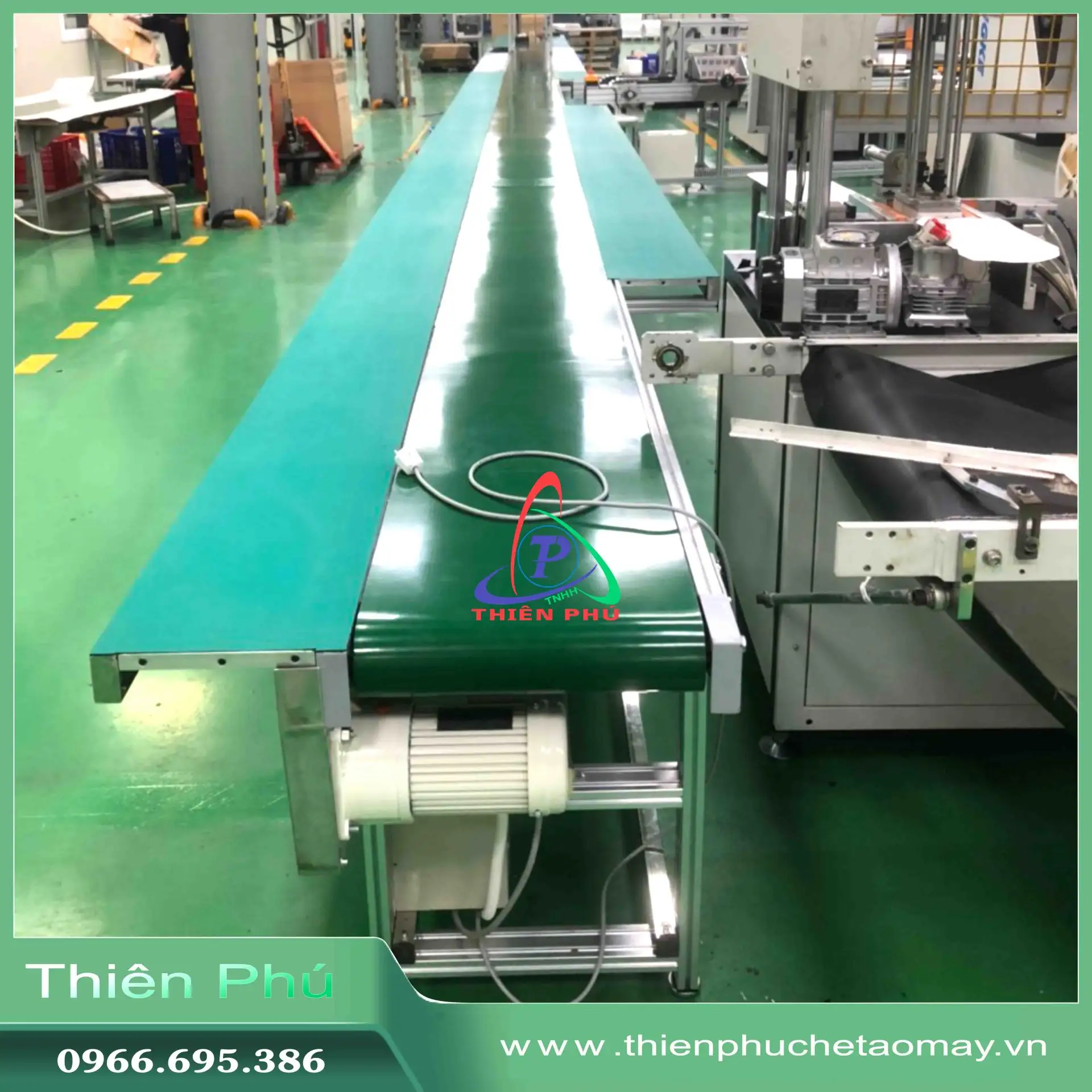 Băng Tải PVC Thu Gom Hàng
