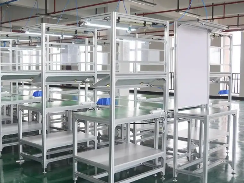 lắp đặt bàn thao tác đúng cách