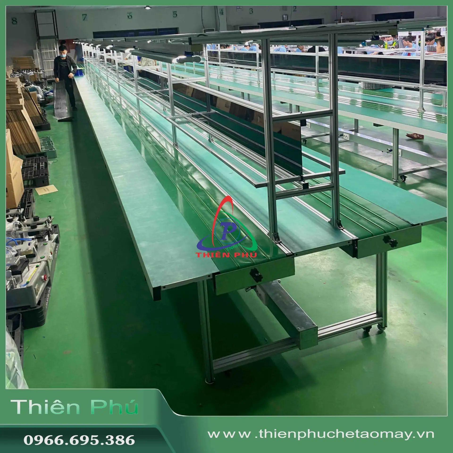 Dây Chuyền Băng Tải Lắp Ráp