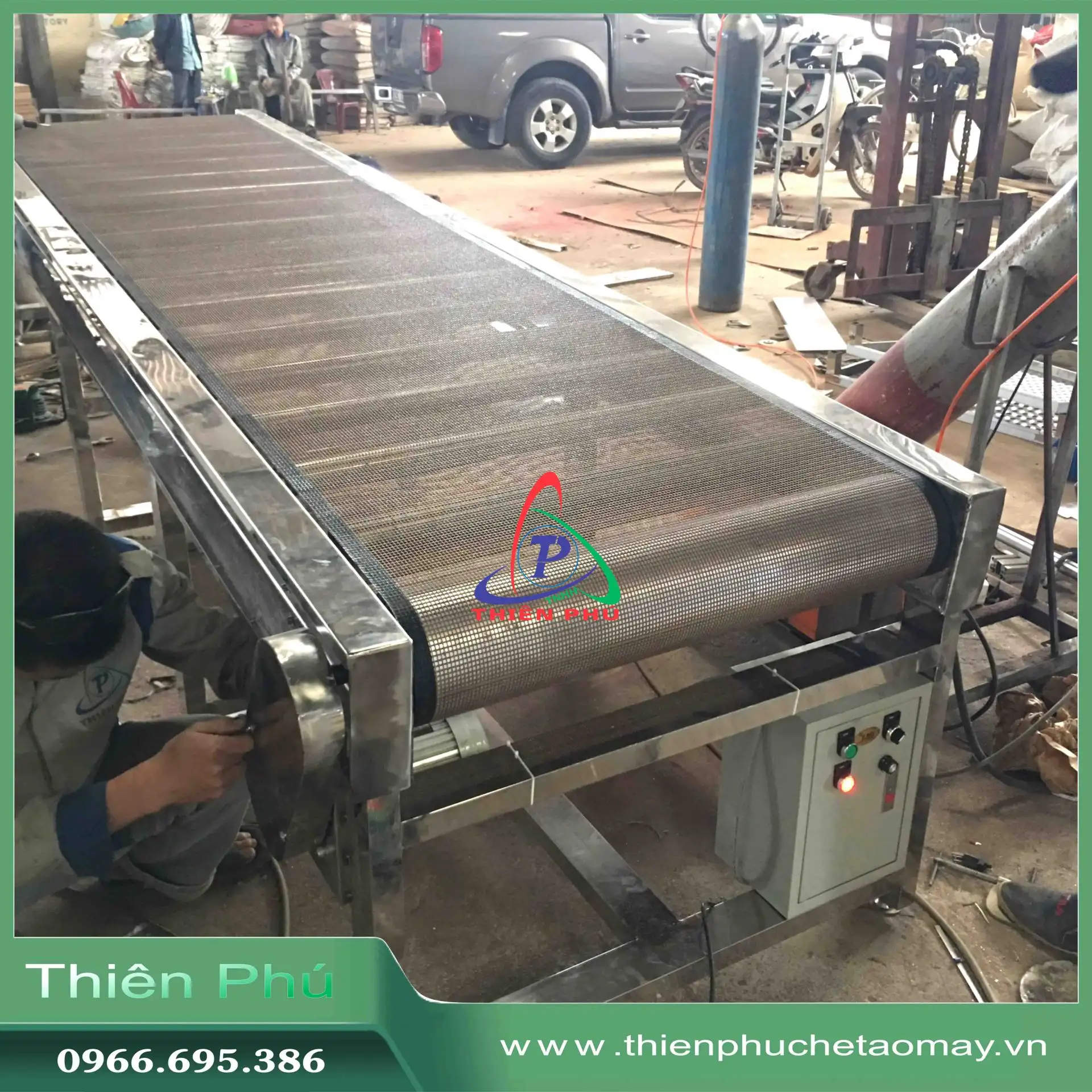 Khung Băng Tải Lưới Chịu Nhiệt