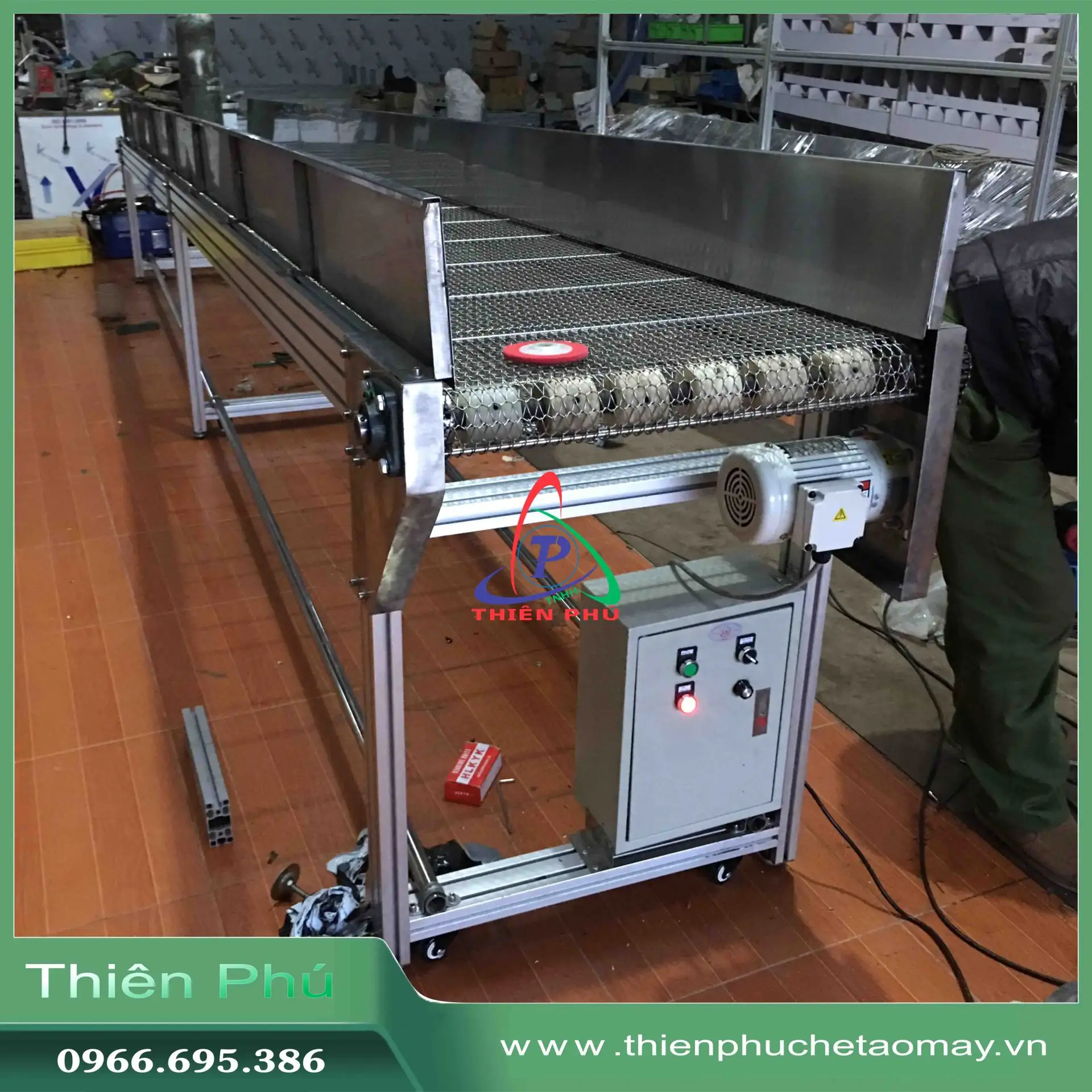 Khung Băng Tải Lưới Inox, Xích Inox
