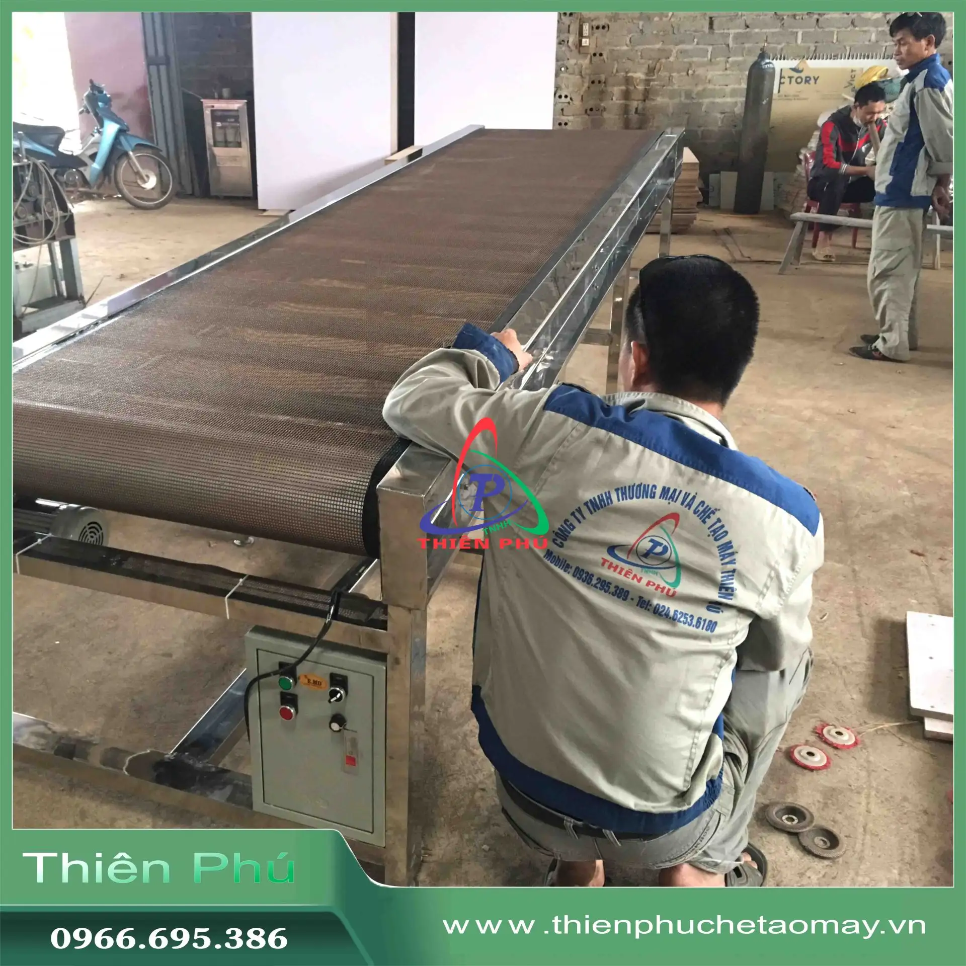 Khung Băng Tải Lưới Chịu Nhiệt