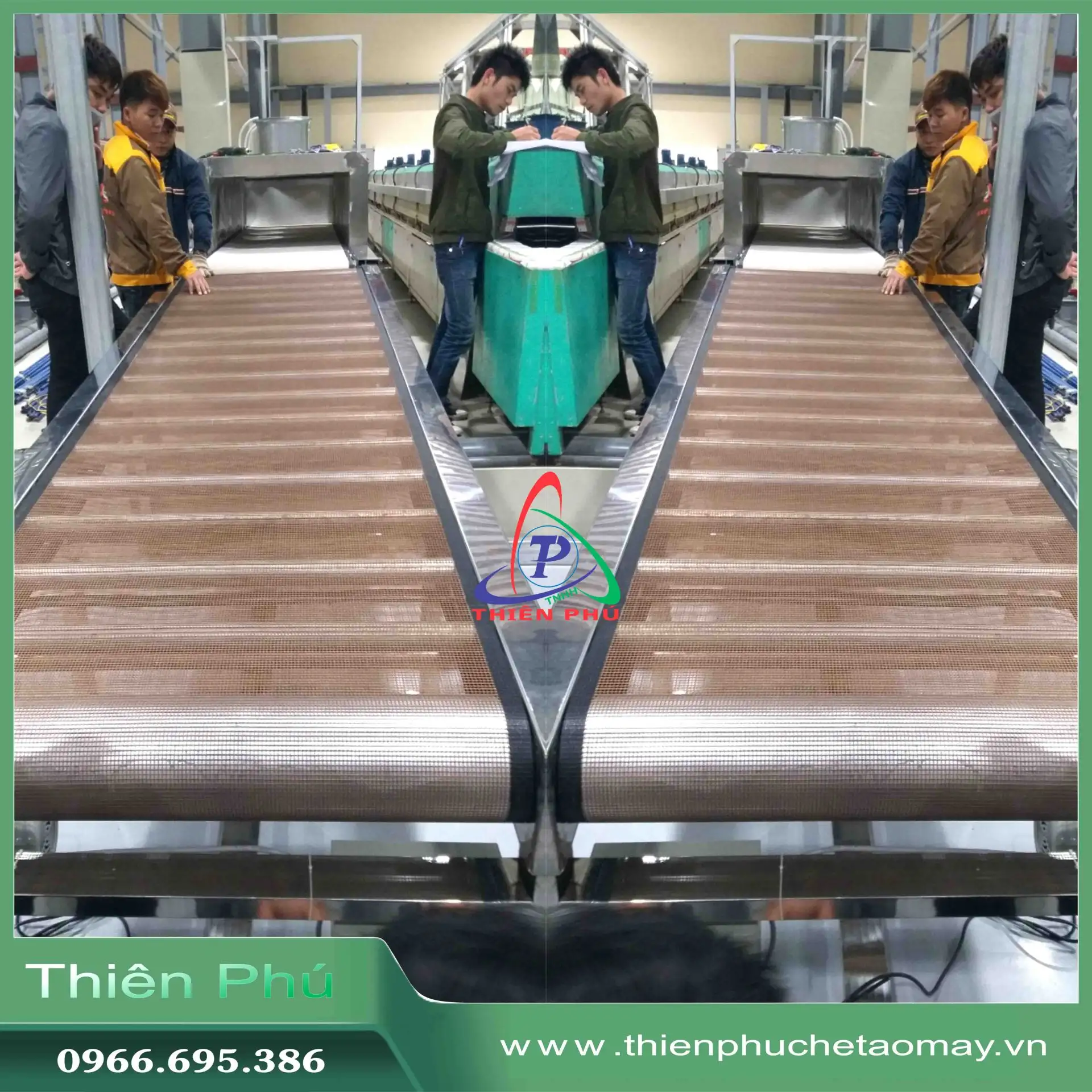 Khung Băng Tải Lưới Chịu Nhiệt