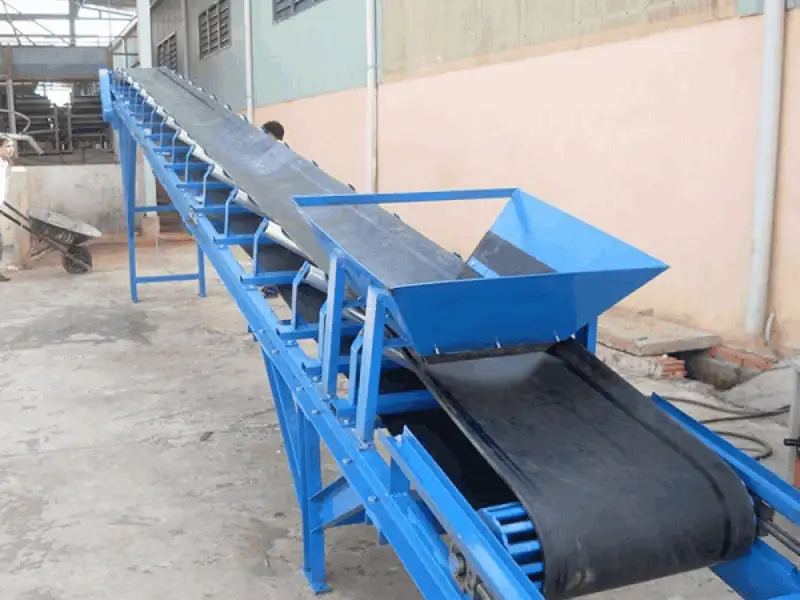 ứng dụng của băng tải cao su