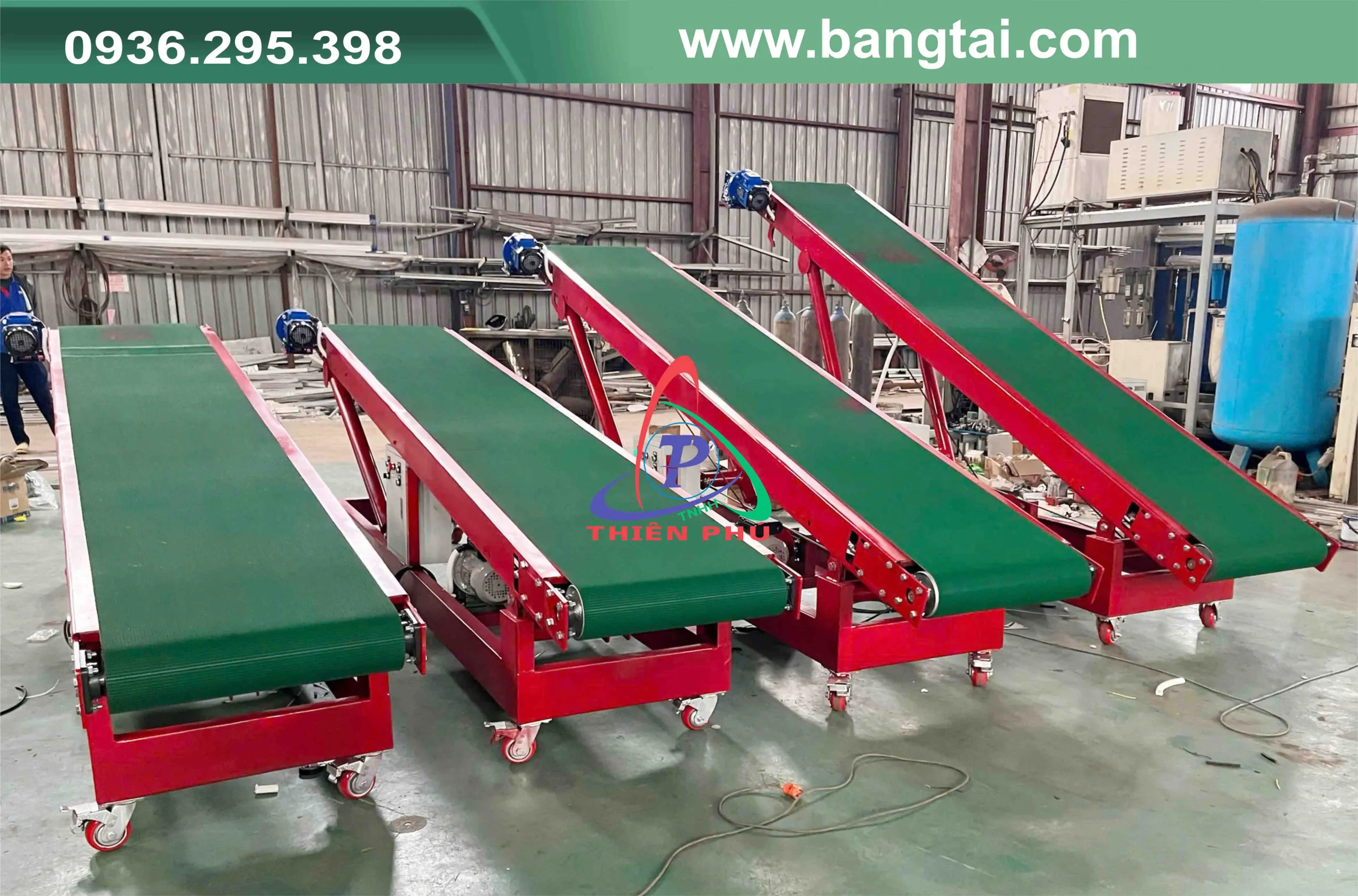 Băng Tải Chuyển Thùng Hàng