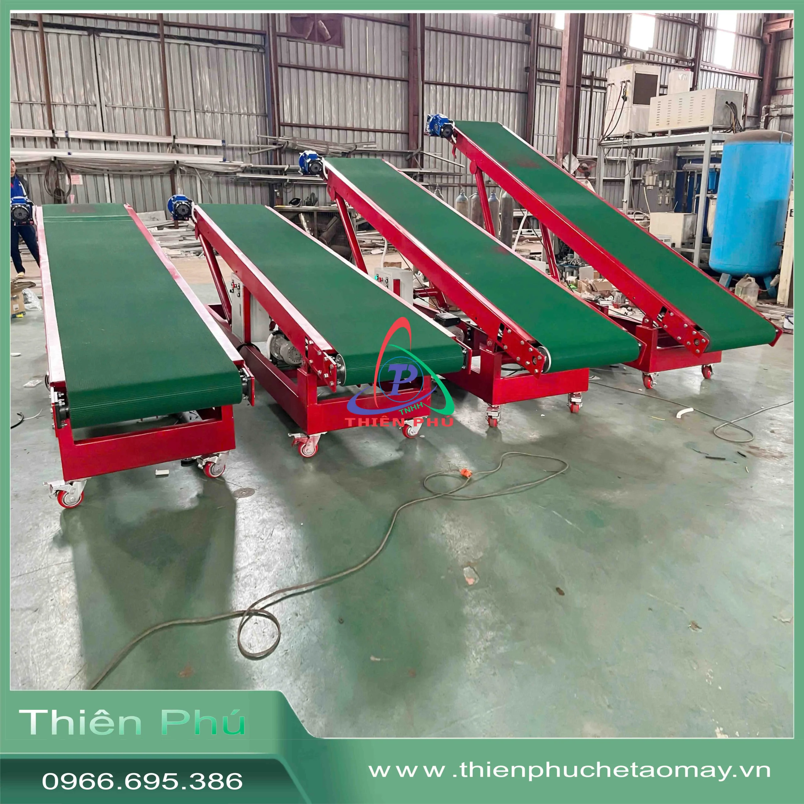 Băng Tải Chuyển Thùng Hàng