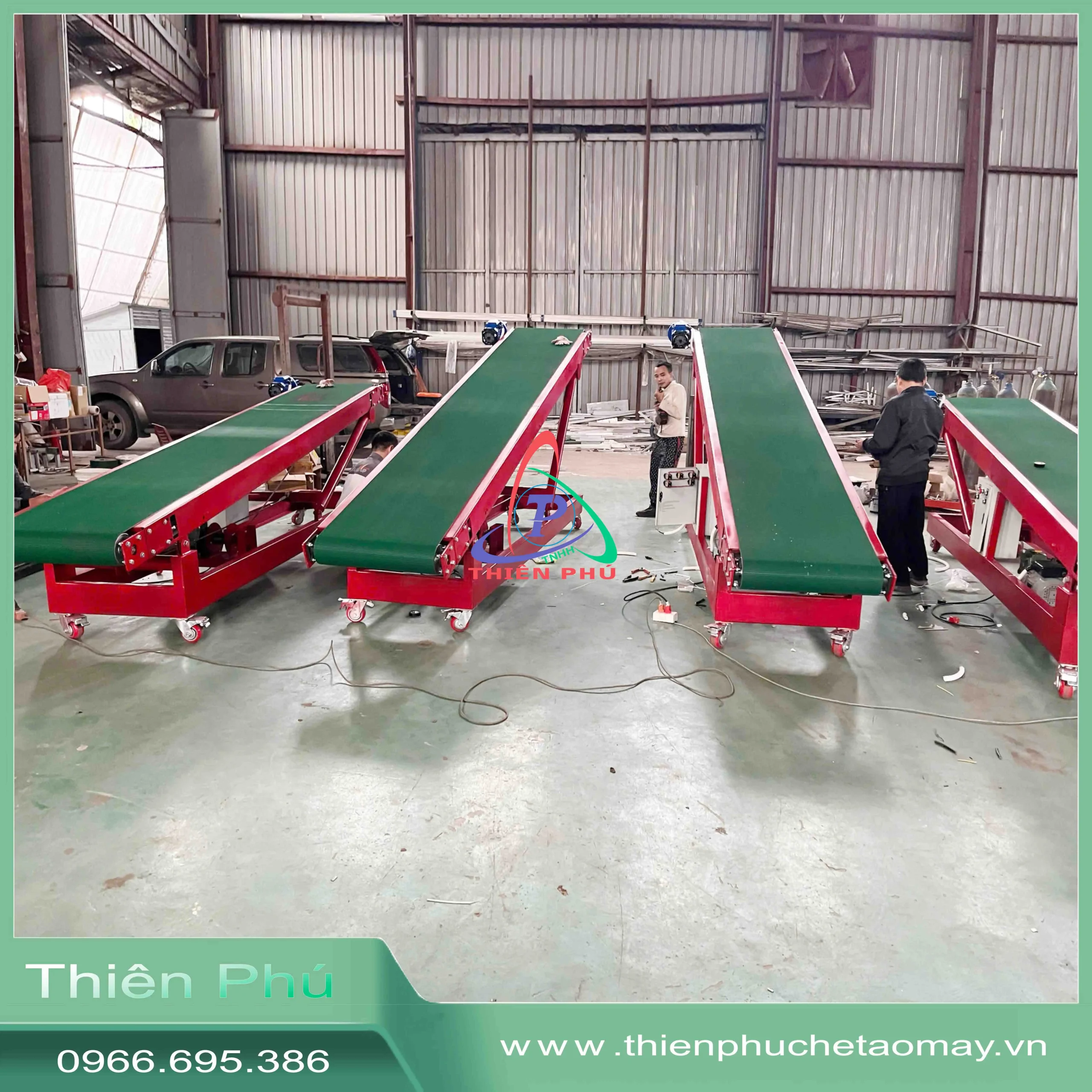 Băng Tải Chuyển Thùng Hàng